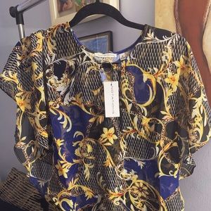 Notations Medium Sheer Blouse